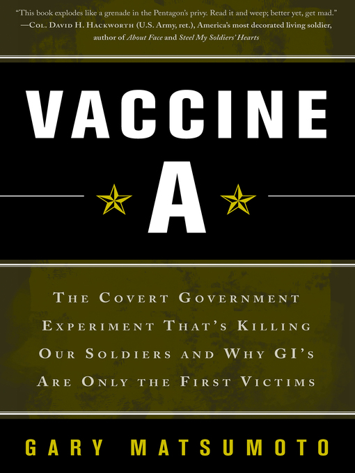 Title details for Vaccine A by Gary Matsumoto - Available